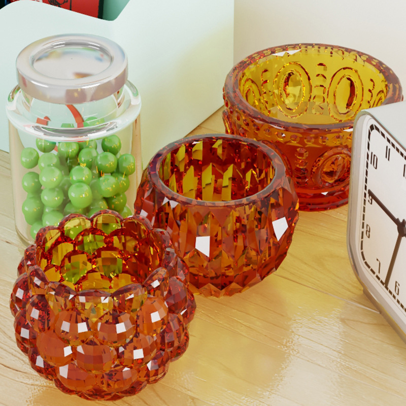 Round Storage Box Gypsum Silic - Coaster Mold Round ulasan dan harga