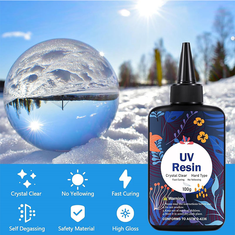 100G/300G/500G Upgraded UV Res - Epoxy Uv Resin Kit ulasan dan harga
