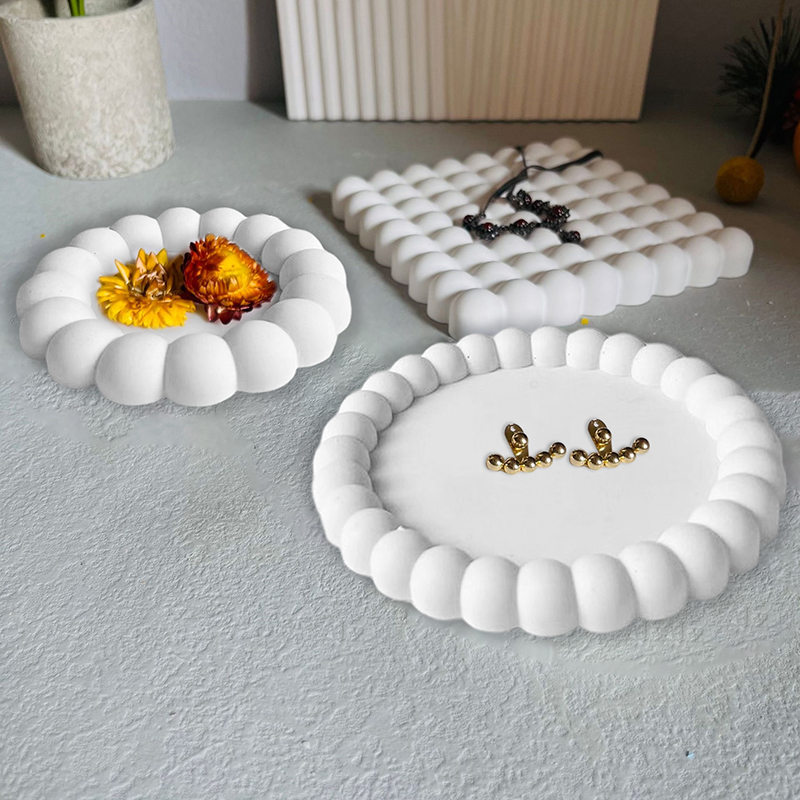 Plate Storage Coaster Mold DIY - Coaster Mold Round ulasan dan harga