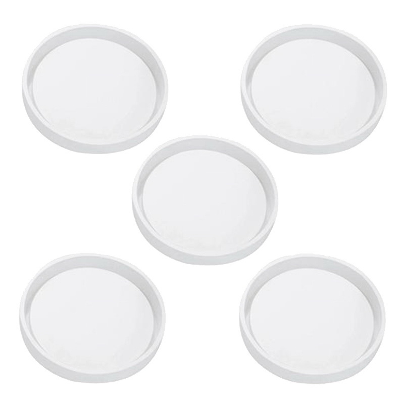 [NEW!A08R】 5 Pack Big Diy Roun - Coaster Mold Round ulasan dan harga