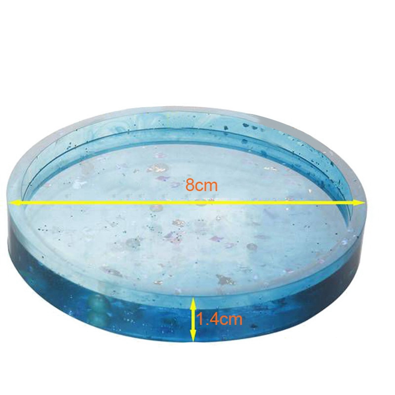 [NEW!A08R】 5 Pack Big Diy Roun - Coaster Mold Round ulasan dan harga