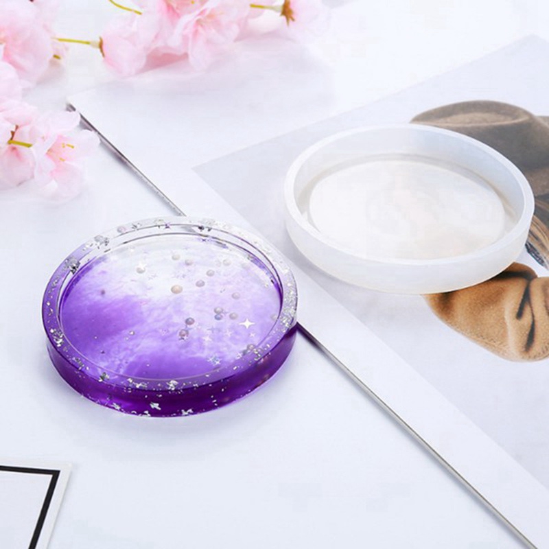 [NEW!A08R】 5 Pack Big Diy Roun - Coaster Mold Round ulasan dan harga