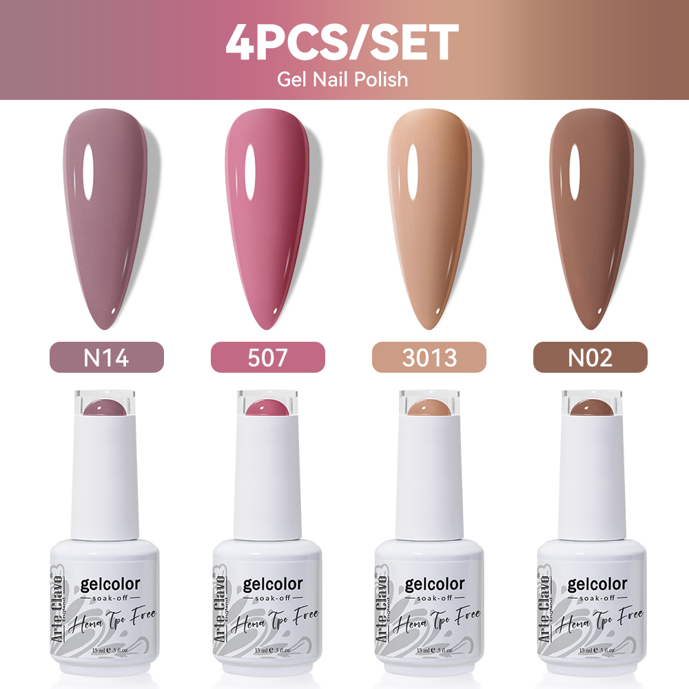 Arte Clavo 4pcs/Set Gel Nail P - Resin Glitter Pack ulasan dan harga